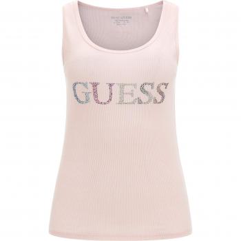 T-shirt Guess Rosa Senza Maniche, Codice W3gp3-k9i51 G65t, Taglia XL
