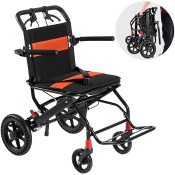 Vevor Self-locking Brake Transport Chair