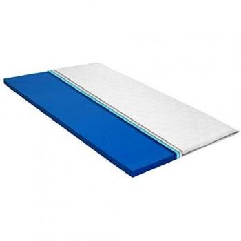 Viscoelastic Memory Foam Mattress Topper 120x200 cm 6 cm