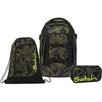 Geo Storm Schulrucksack‑Set – 3‑teiliges SATCH PACK