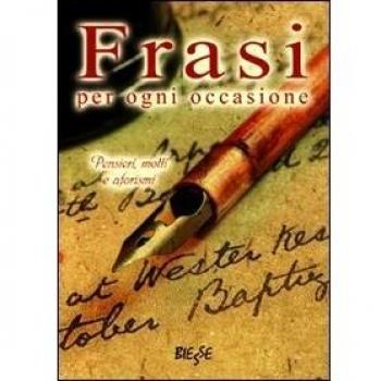 Frasi per ogni occasione