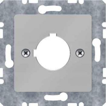 Berker Zentralplatte eds 143204 Edelstahl Abdeckrahmen