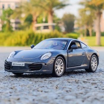 Coche de juguete fundido a presión Porsche 911 Carrera S 5 pulgadas
