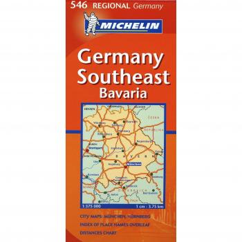 Mapa regional germany southeast, bavaria.