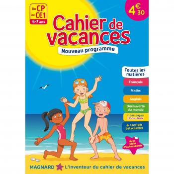 Du CP au CE1 Cahiers de Vacances 2017