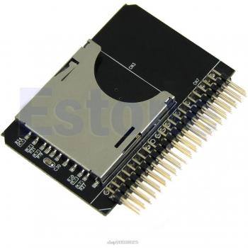 Adaptateur SD/Micro SD vers IDE 2.5 44 broches D17 20