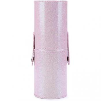 PU Leather Makeup Brush Storage Bag