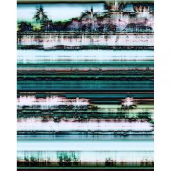 Komar Vliestapete Miami Radio 200x250 cm bunt