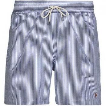 Maillot de bain Polo Ralph Lauren en seersucker Bleu
