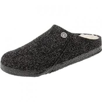 Women's Black Birkenstock Zermatt Rivet Slippers – Size 6 US