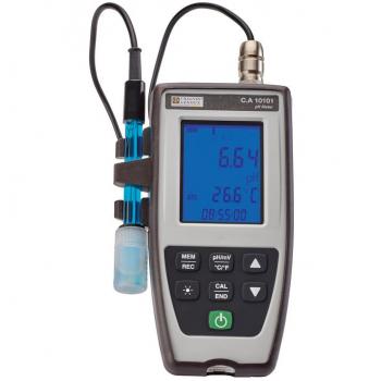 Rango amplio medidor pH CA‑10101 (–2 a 16) con resolución de 0,01 pH