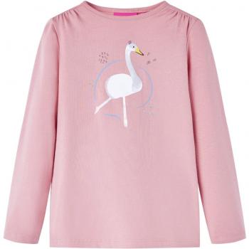 Long Sleeve T-Shirt for Kids Light Pink 140