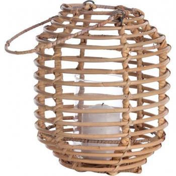Lanterna in Rattan Lotus Piccola