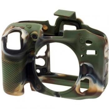 EasyCover Camouflage Silicone Case for Nikon D7100 / D7200