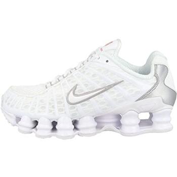 NIKE_W Shox TL Bianche e Argento Bianco US 10 Donna
