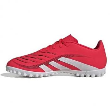 Botas de fútbol multitacos Predator Club Turf adidas Adulto Rojo