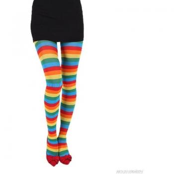 Collants Opaques Rayés pour Femmes et Filles