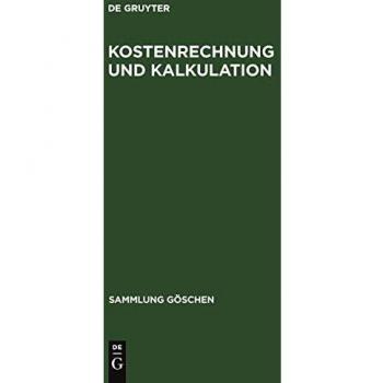 Kostenrechnung und Kalkulation