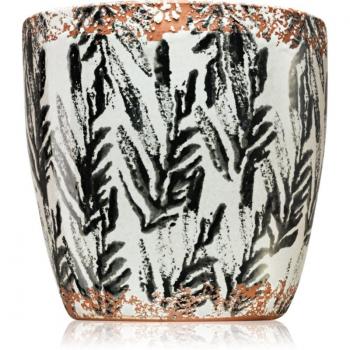 Citronella Sorgente: Candela Esterno Bamboo 15 cm in Grigio