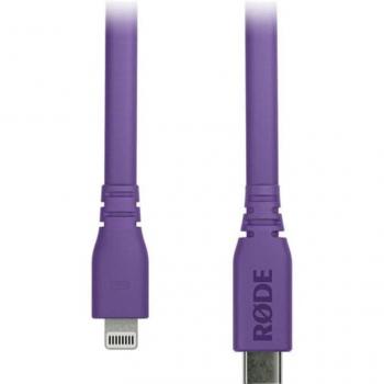 Rode SC19 5' USB-C to Lightning Cable in Purple