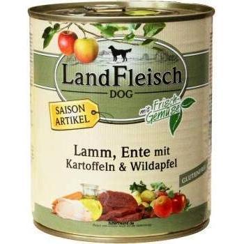 Landfleisch Dog Pur Lamm & Ente & Kartoffeln | 12 x 400g