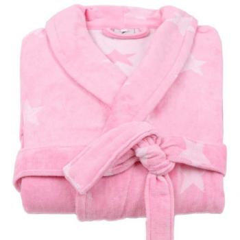 Accappatoio da Bagno Moda Smoking Rosa Lasa Stars