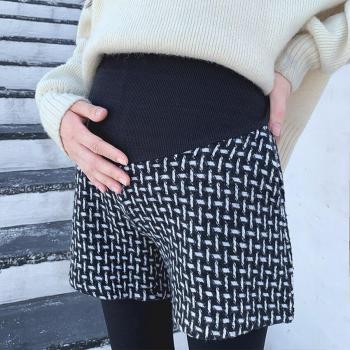 Stomach Lift Woolen Shorts for Pregnant Women
