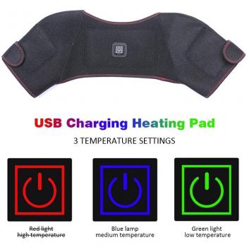 Soft Upper Back and Neck Pain Relief Heating Wrap