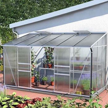 Serre avec Verre Trempé et Base