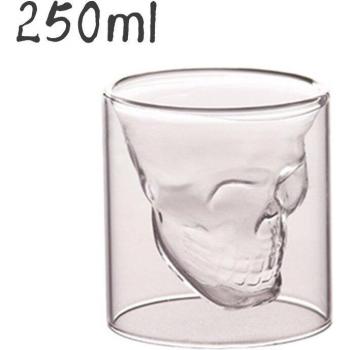 Transparent Skull Glass for Drinks