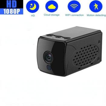 Monitor de Bebé WiFi 1080P con Detección de Movimiento y Visión Nocturna