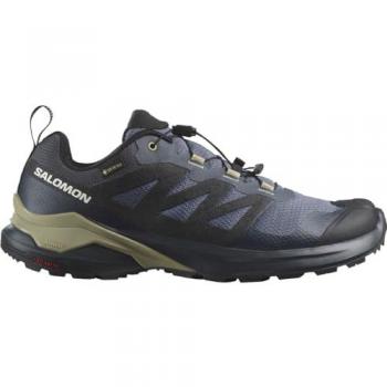 Salomon X-Adventure Gore-Tex Zapatillas de trail para hombre, color Negro, talla 45 1/3