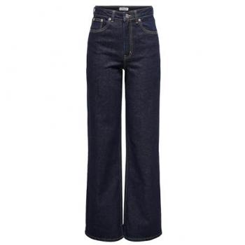 Only Juicy Jeans taille haute à jambe large avec confort extensible 27 S Bleu