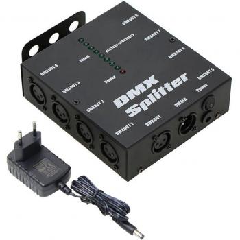 Divisor de señal DMX 8 canales