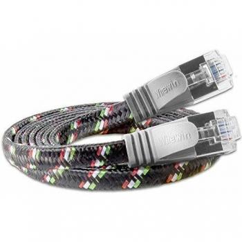 Slim Wirewin Câble réseau Cat 6 U/FTP 1m Gris