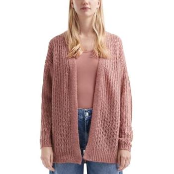 Modische Strickjacke mit überschnittenen Schultern