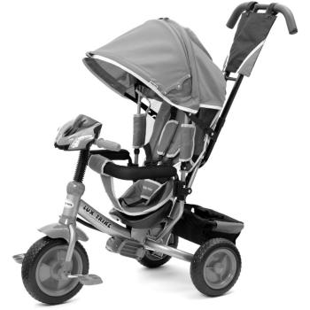 Dětská tříkolka s světelnými efekty Baby Mix Lux Trike šedá