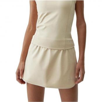 Falda Born Living Yoga Gadea Oat Milk para mujer en color blanco