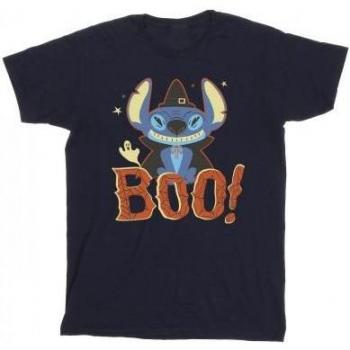 Stitch e Lilo in Cotone: T-Shirt Giochi di Disney