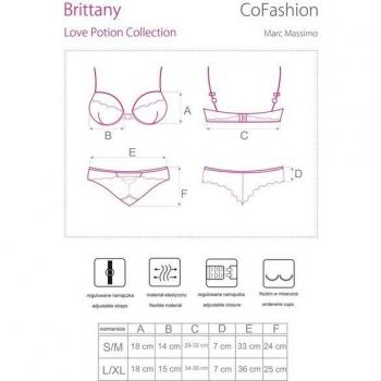 CoFashion Brittany – Set de lingerie noir