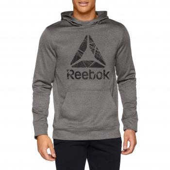 Reebok Sudadera con Capucha, Modelo Wor Comm Oth, Hombre, Gris