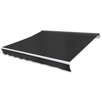 VidaXL 300 cm Manual Folding Awning Anthracite