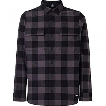 Chemise Oakley Bear Long Sleeve Cozy – Noire/Grise – L
