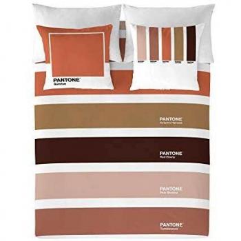 Pantone Wide-Style Bedding Sheet, 220x220 cm, 100% Cotton, Digital Print, Wash at 40°C