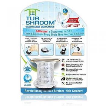 No more hair clog? Revolutionary Tub Drain Protects Hair from clogging drains