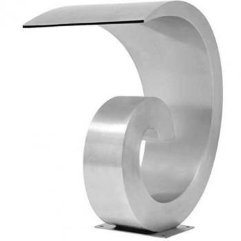 Vidaxl Pool Fountain Stainless Steel 50x30x53 cm Silver