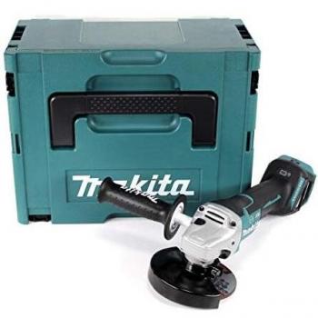DGA‑517 ZJ Meuleuse d’angle 18 V 125 mm Makita + Coffret Makpac 3 (batterie et chargeur exclus)