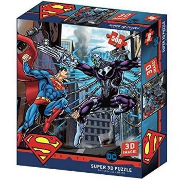 Prime 3D Puzzle lenticular Superman Vs Electro 500 piezas