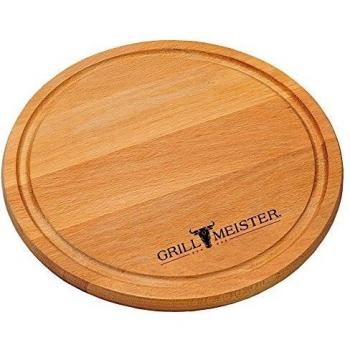 KESPER Präsentationsplatte Grillmeister, Buchenholz, 25 cm