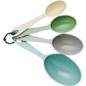 KitchenCraft Colourworks Scoop-Shaped Plastic Measuring Cups